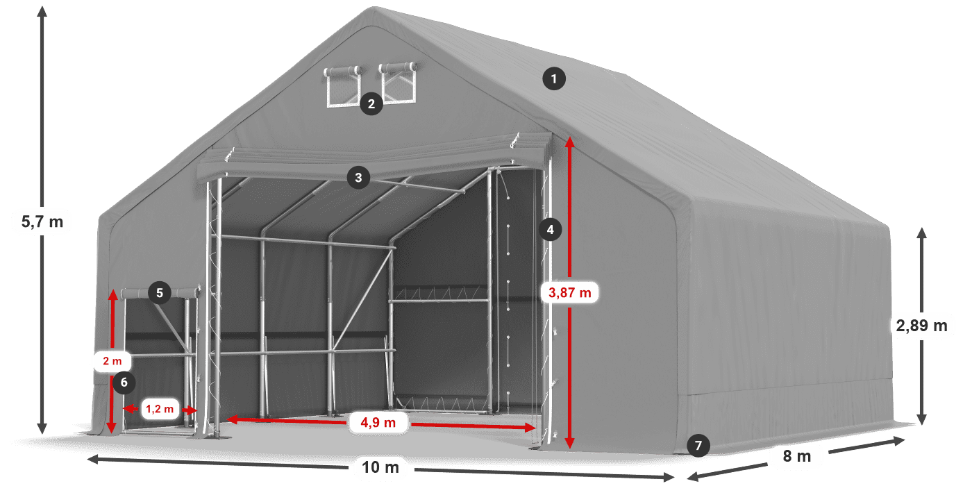 F72 720 PVC légende