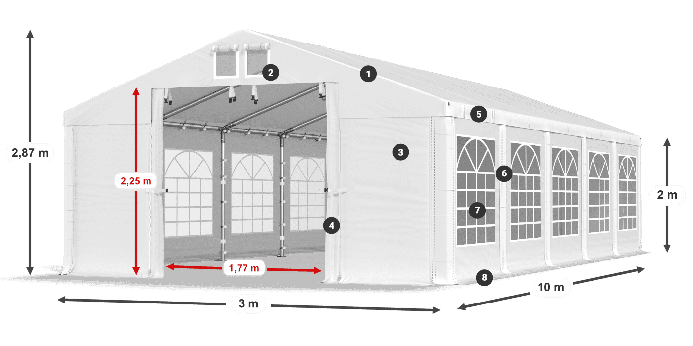 ISD 560 PVC légende 2m