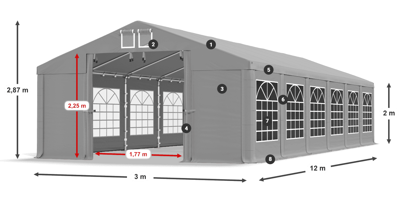 ISD 560 PVC légende 2m