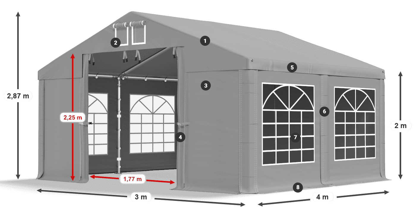 ISD 560 PVC légende 2m