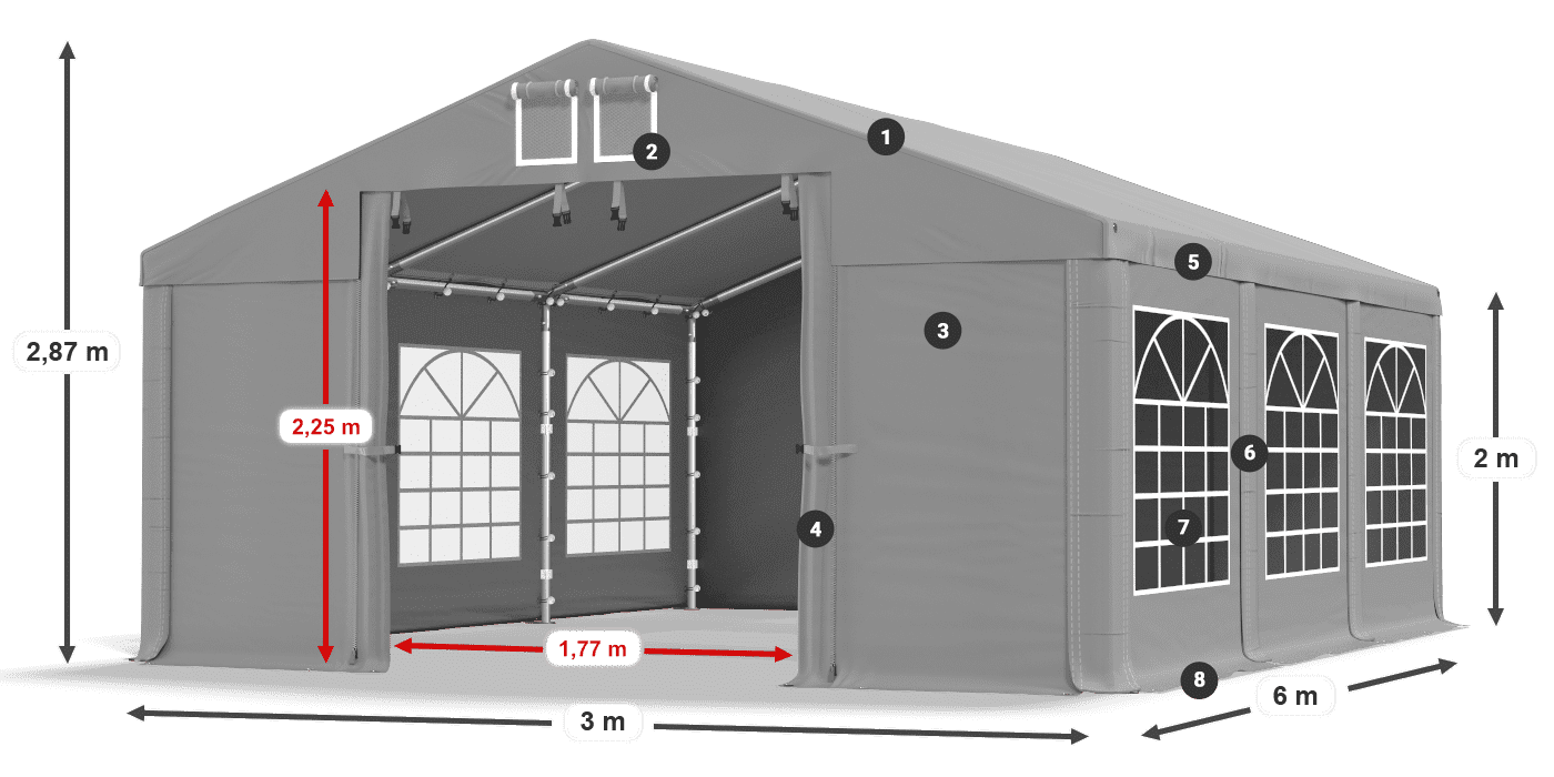 ISD 560 PVC légende 2m