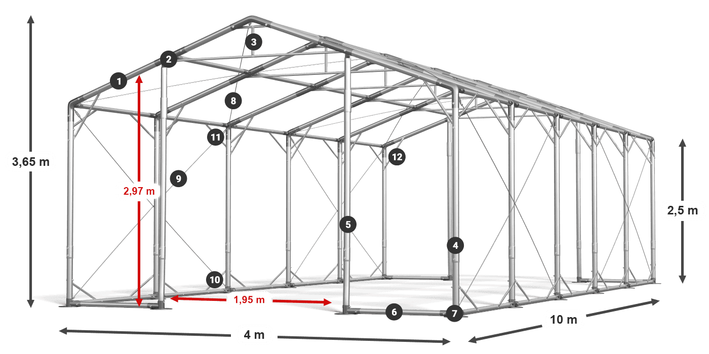 POLAR légende 2.5m-4m