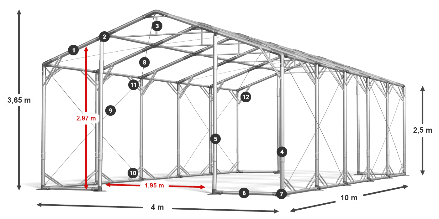 POLAR PLUS légende 2.5m-4m