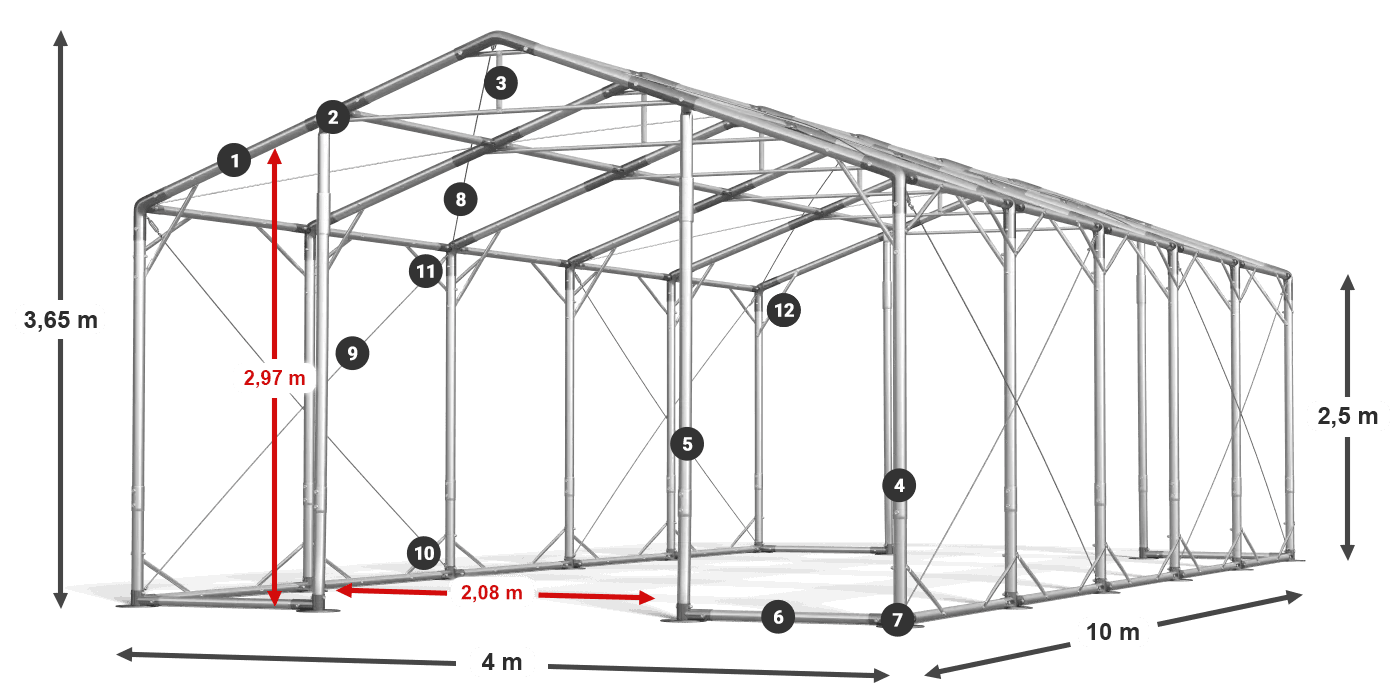 POLAR légende 2.5m-4m