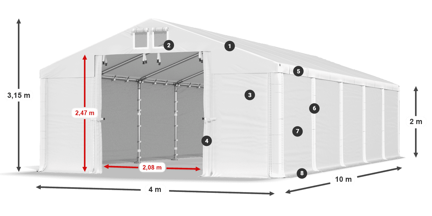 MFR 620 PVC légende 2m