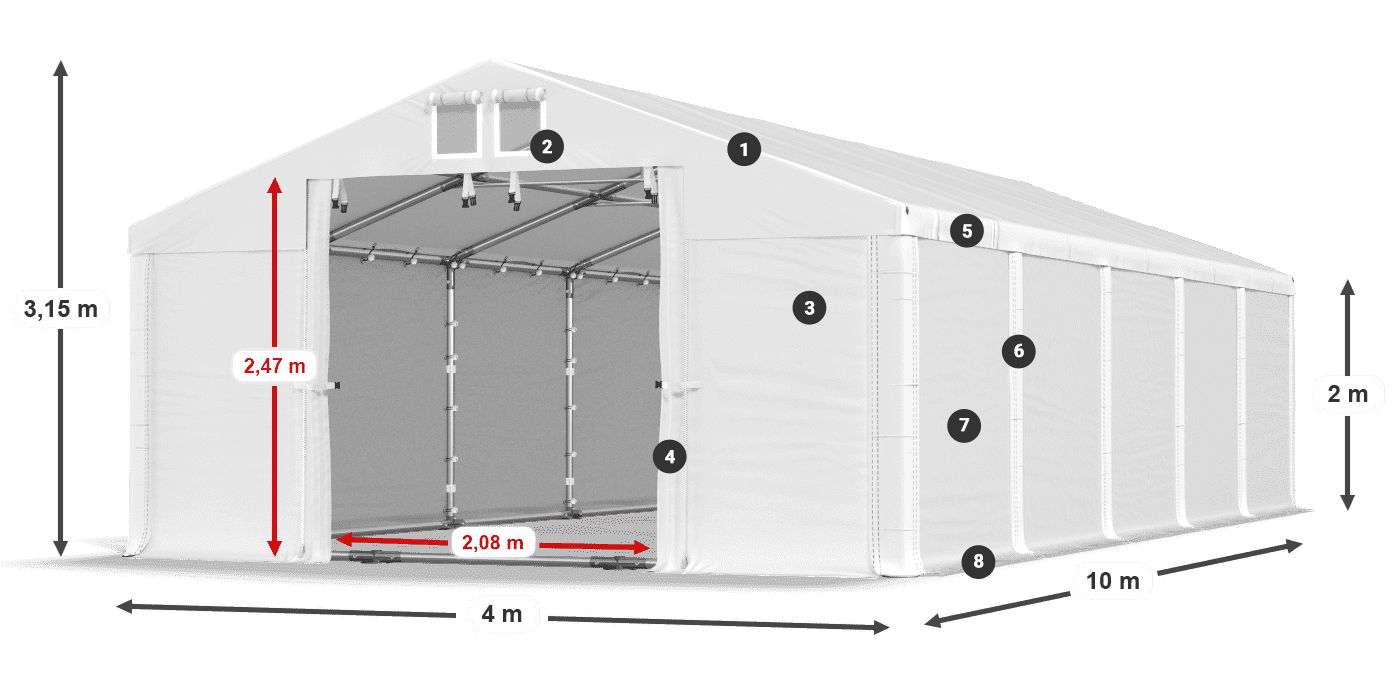 MFR 620 PVC légende 2m