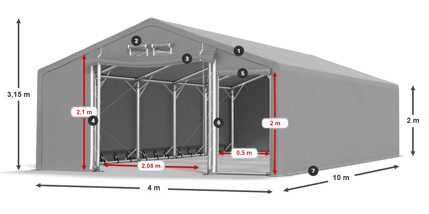 SFR 600 PVC légende
