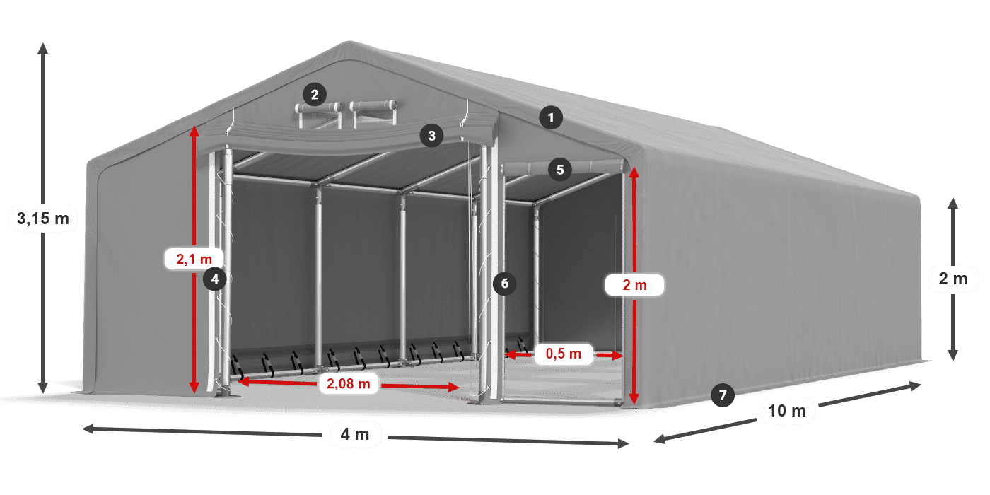 SFR 600 PVC légende