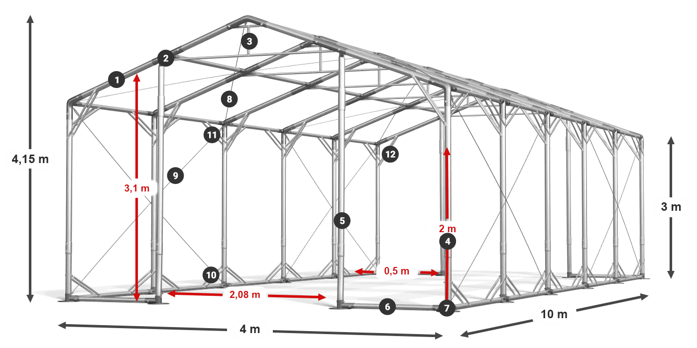 POLAR PLUS légende 2.5m-4m