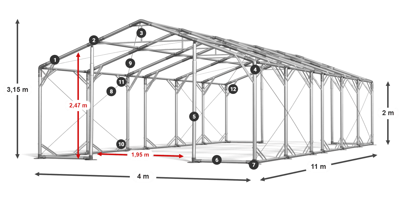 POLAR PLUS légende 2m