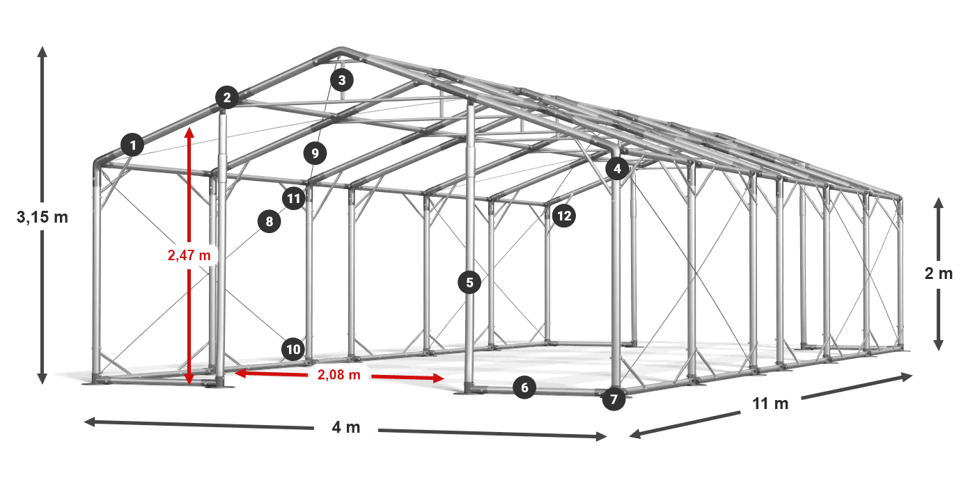 POLAR légende 2m