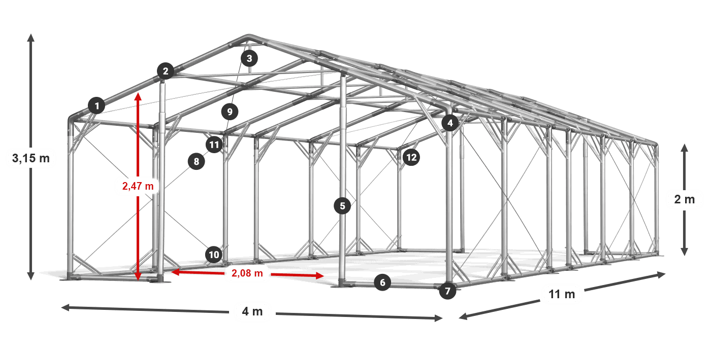 POLAR PLUS légende 2m