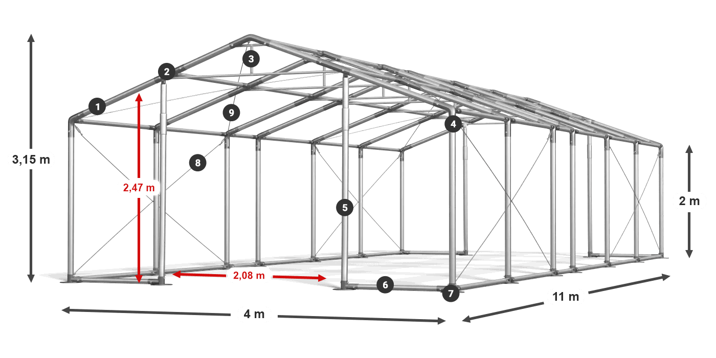 WINTER PLUS légende 2m