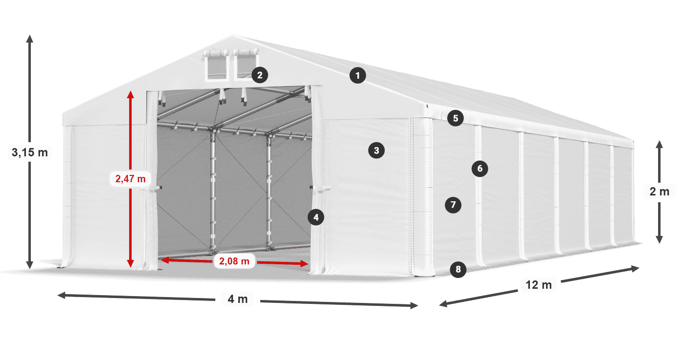 MFR 620 PVC légende 2m