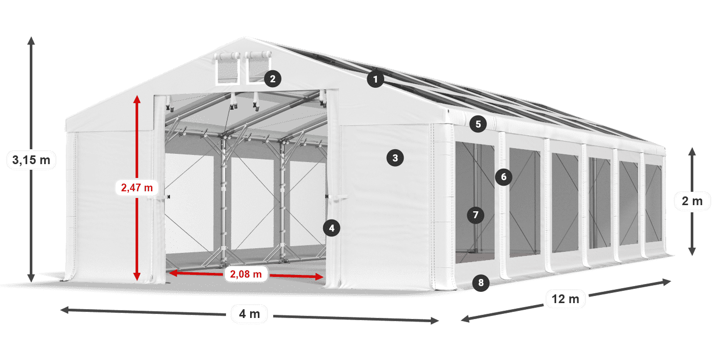 IMST 580 PVC légende 2m