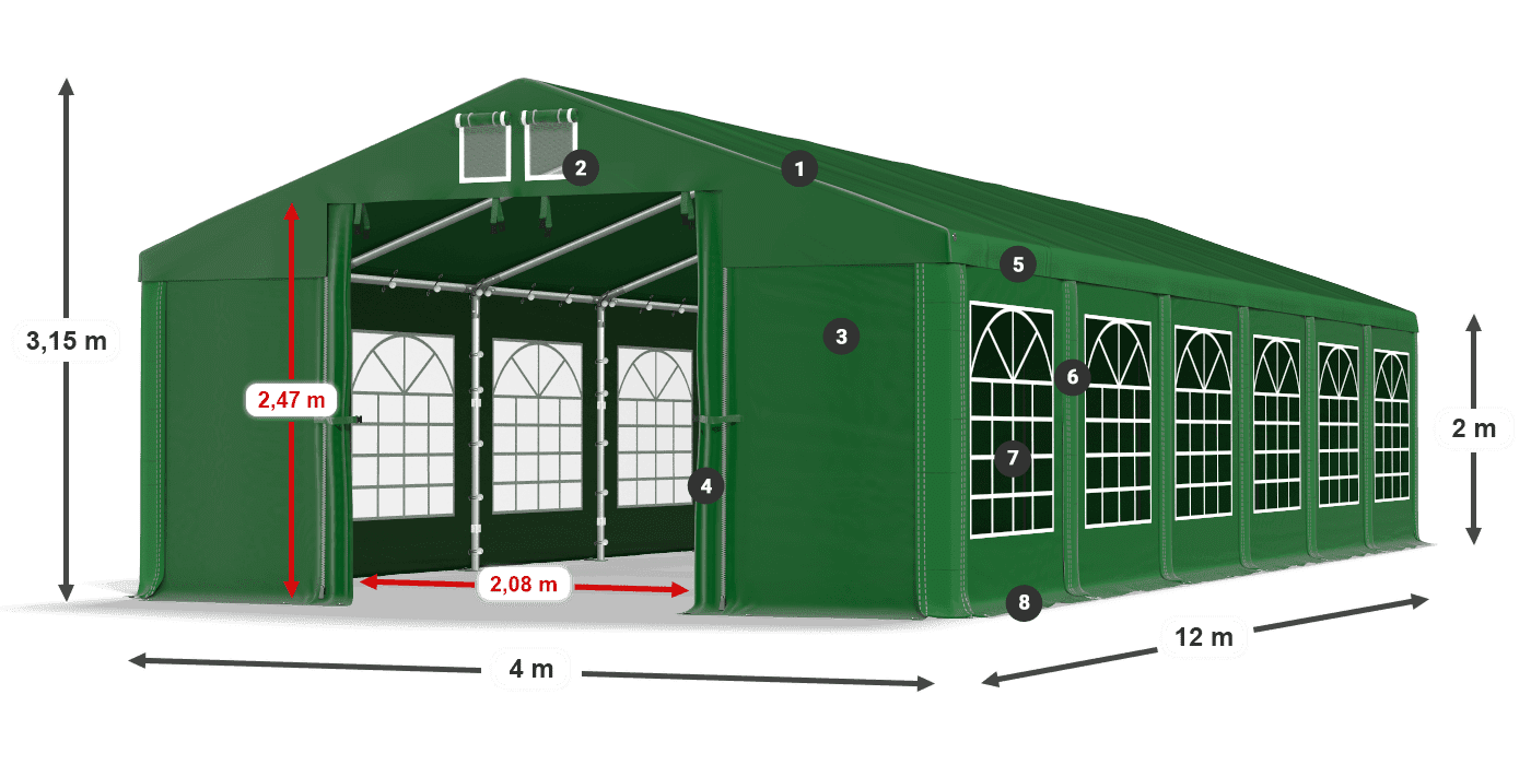 ISD 560 PVC légende 2m