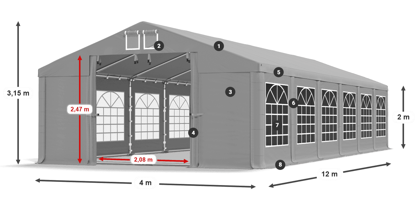 ISD 560 PVC légende 2m