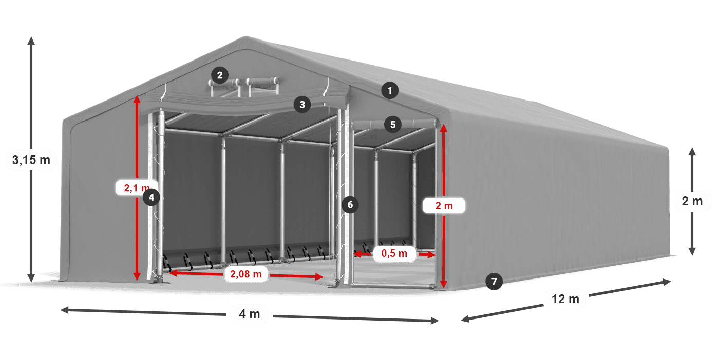 SFR 600 PVC légende