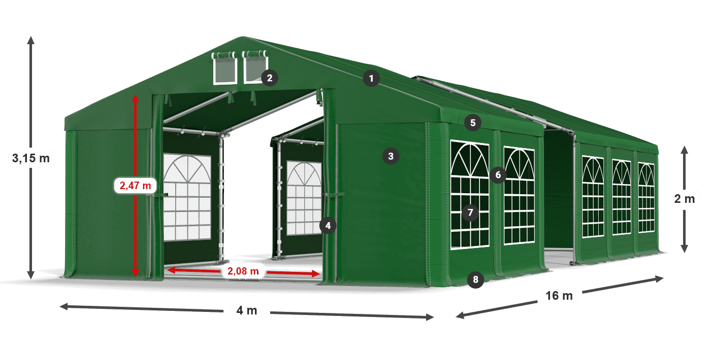 ISD 560 PVC légende 2m