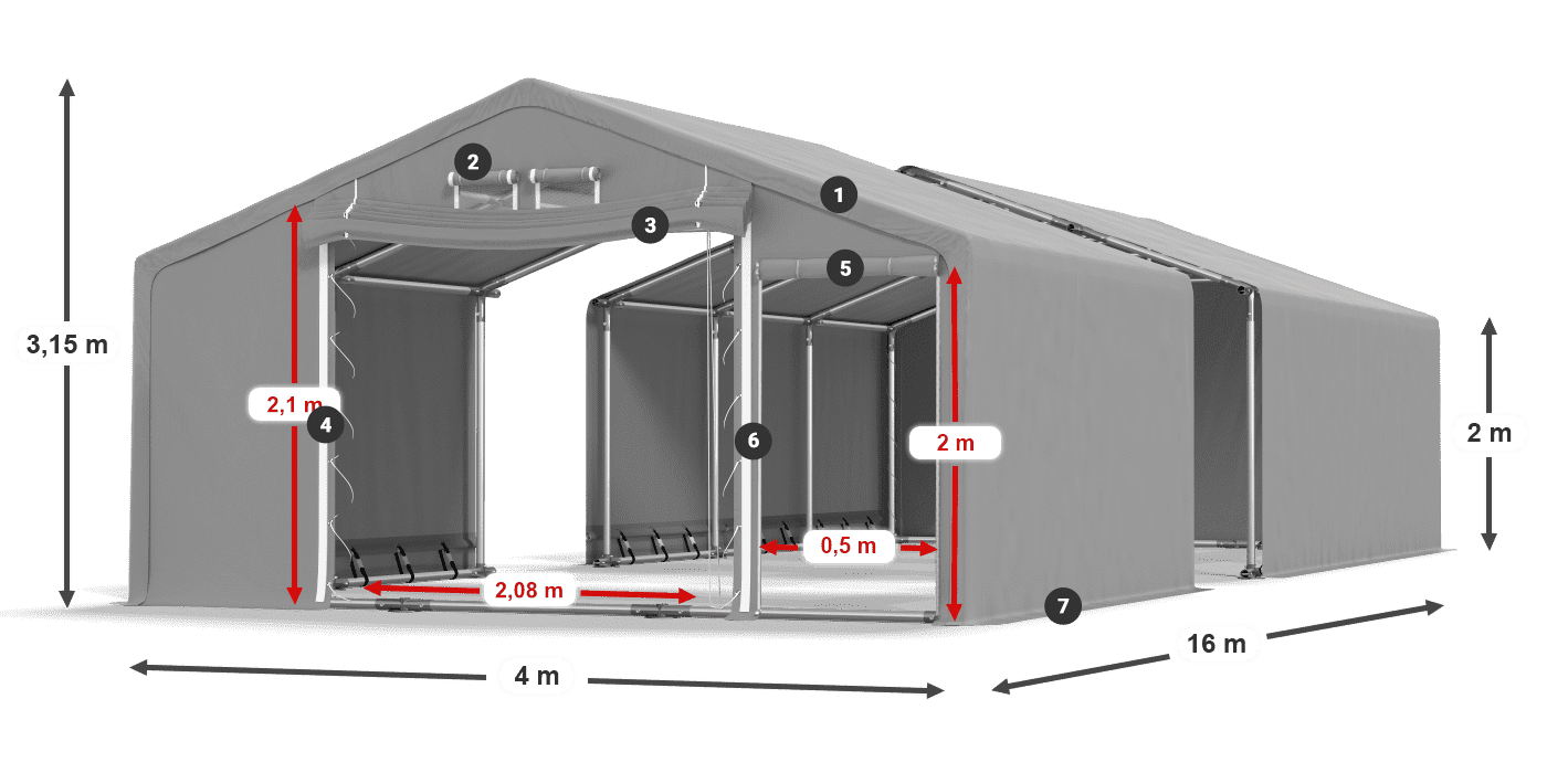 SFR 600 PVC légende