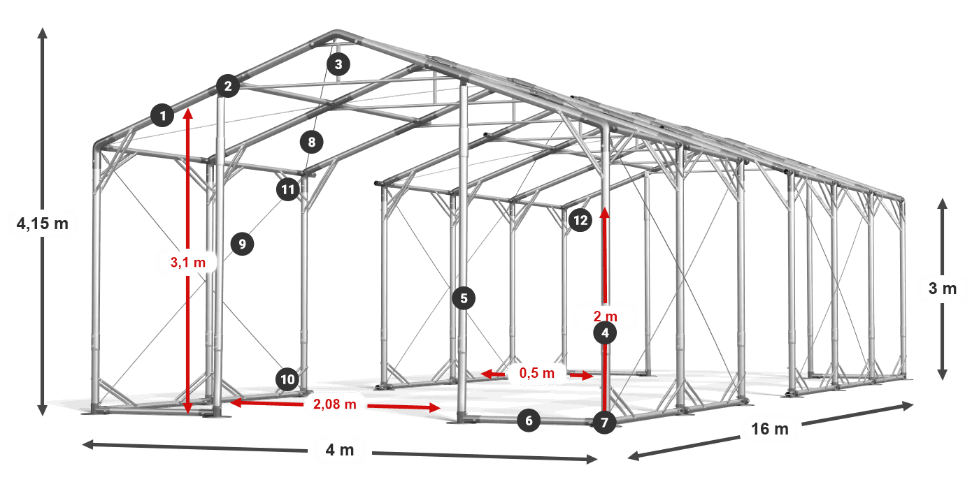 POLAR PLUS légende 2.5m-4m