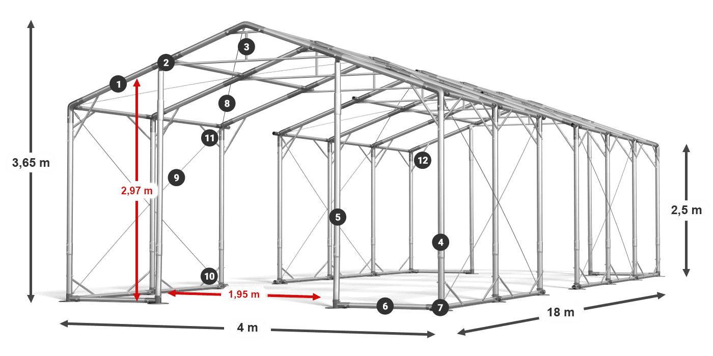 POLAR légende 2.5m-4m