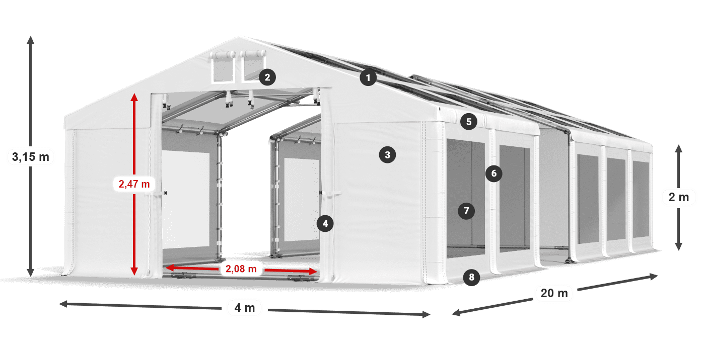 IMST 580 PVC légende 2m
