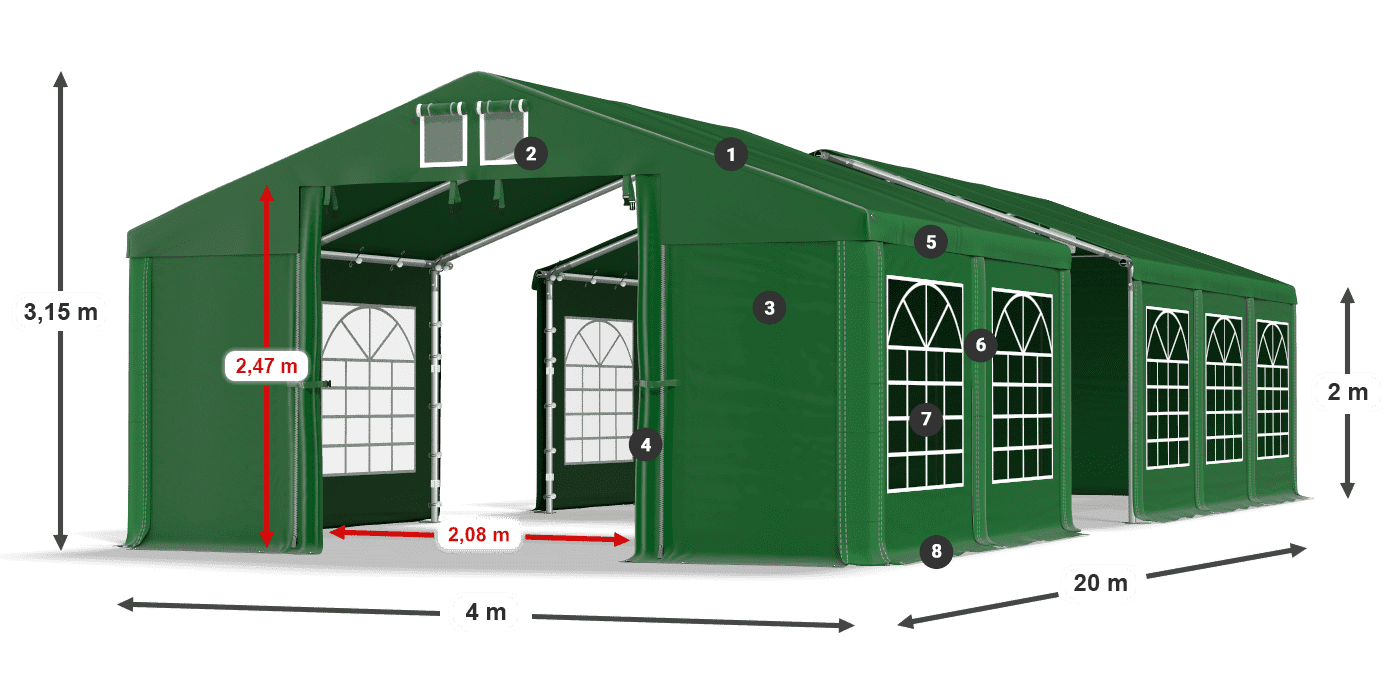 ISD 560 PVC légende 2m