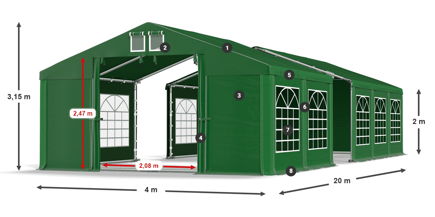 ISD 560 PVC légende 2m