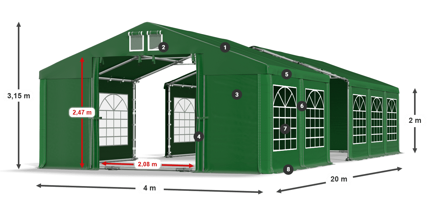 ISD 560 PVC légende 2m