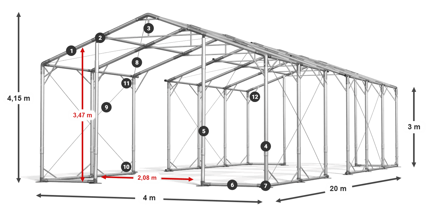 POLAR légende 2.5m-4m