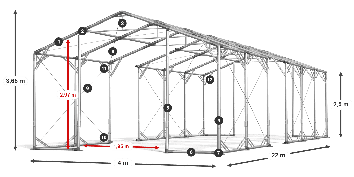 POLAR PLUS légende 2.5m-4m