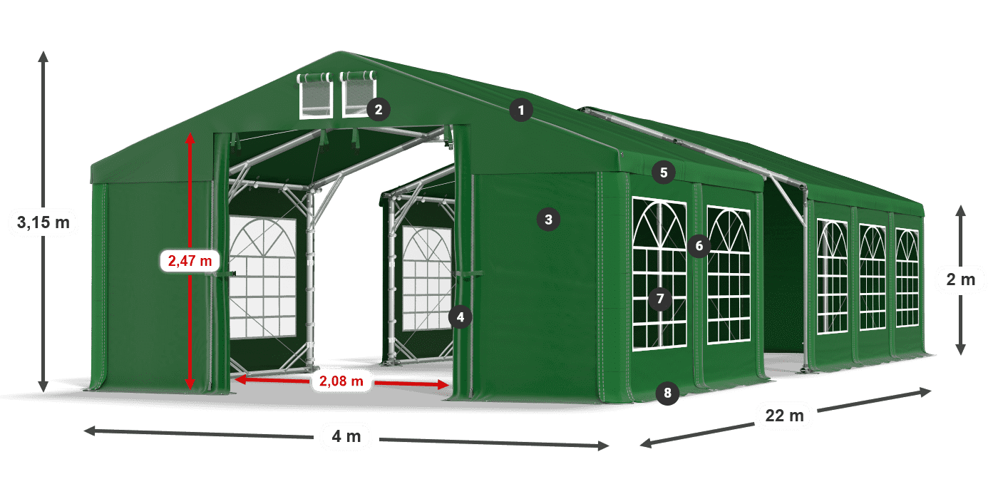 ISD 560 PVC légende 2m