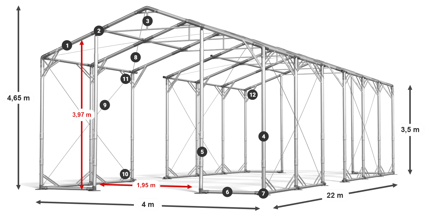 POLAR PLUS légende 2.5m-4m