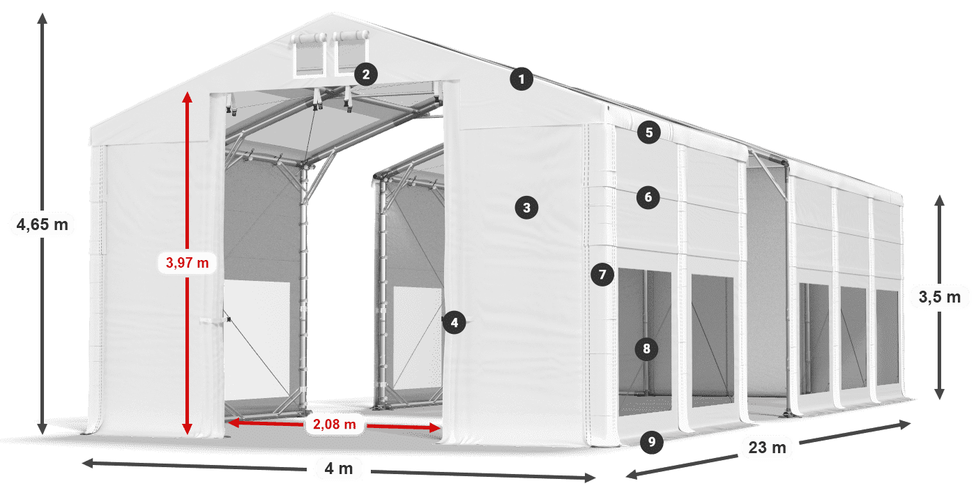 IMST 580 PVC légende 3,5m