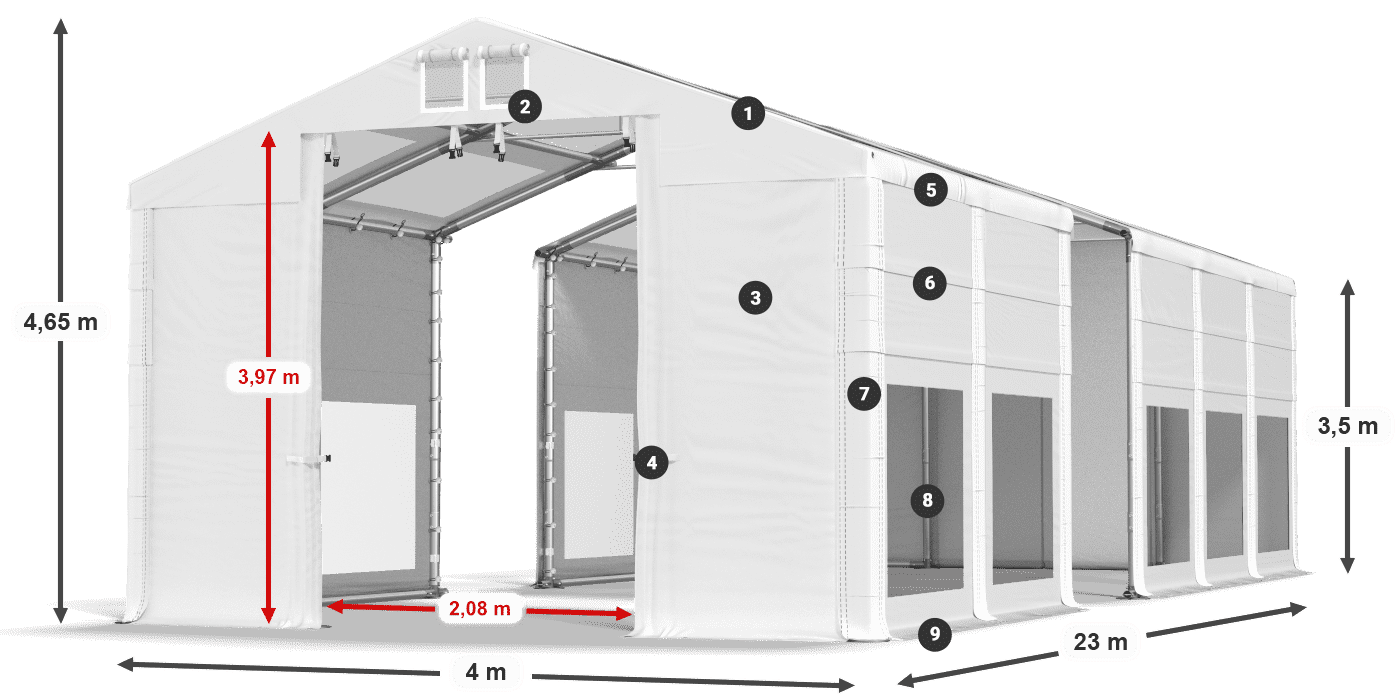IMST 580 PVC légende 3,5m