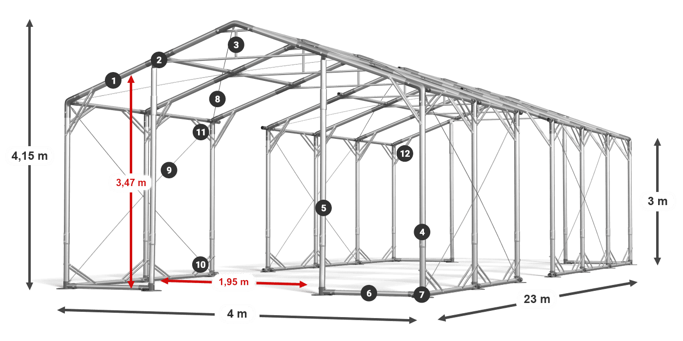 POLAR PLUS légende 2.5m-4m