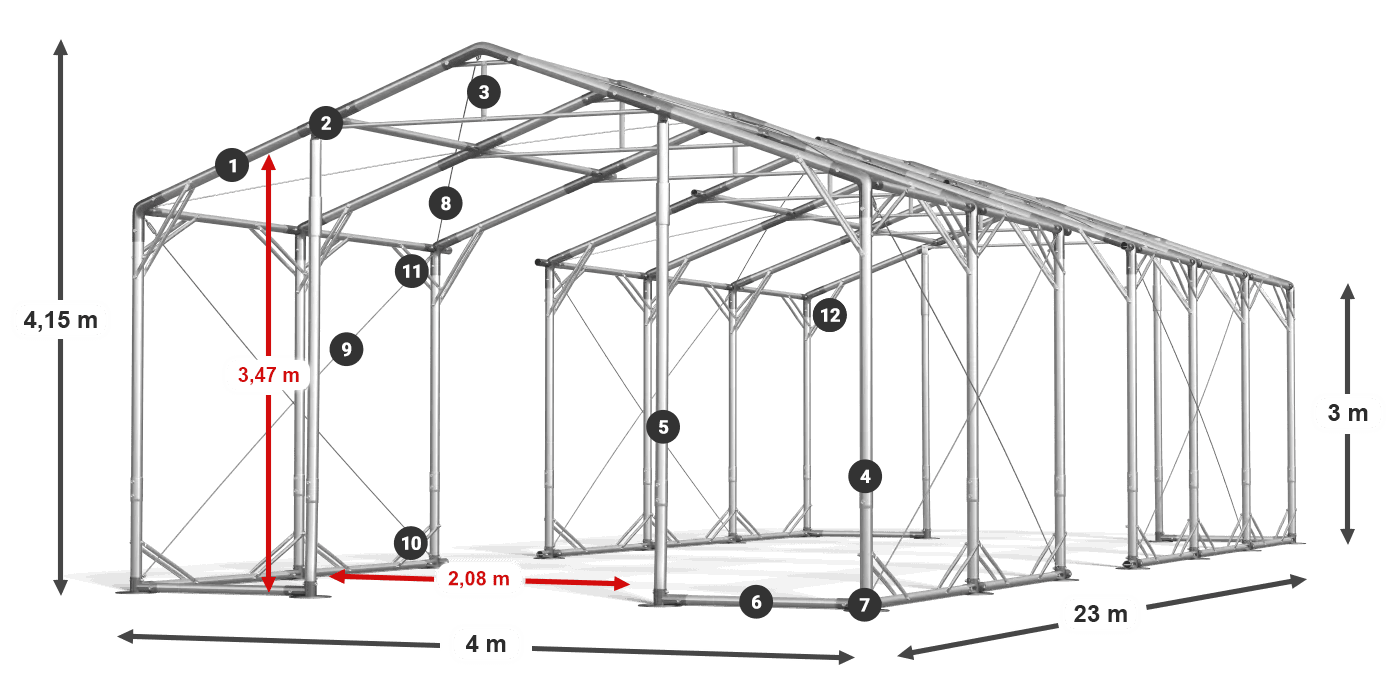 POLAR PLUS légende 2.5m-4m