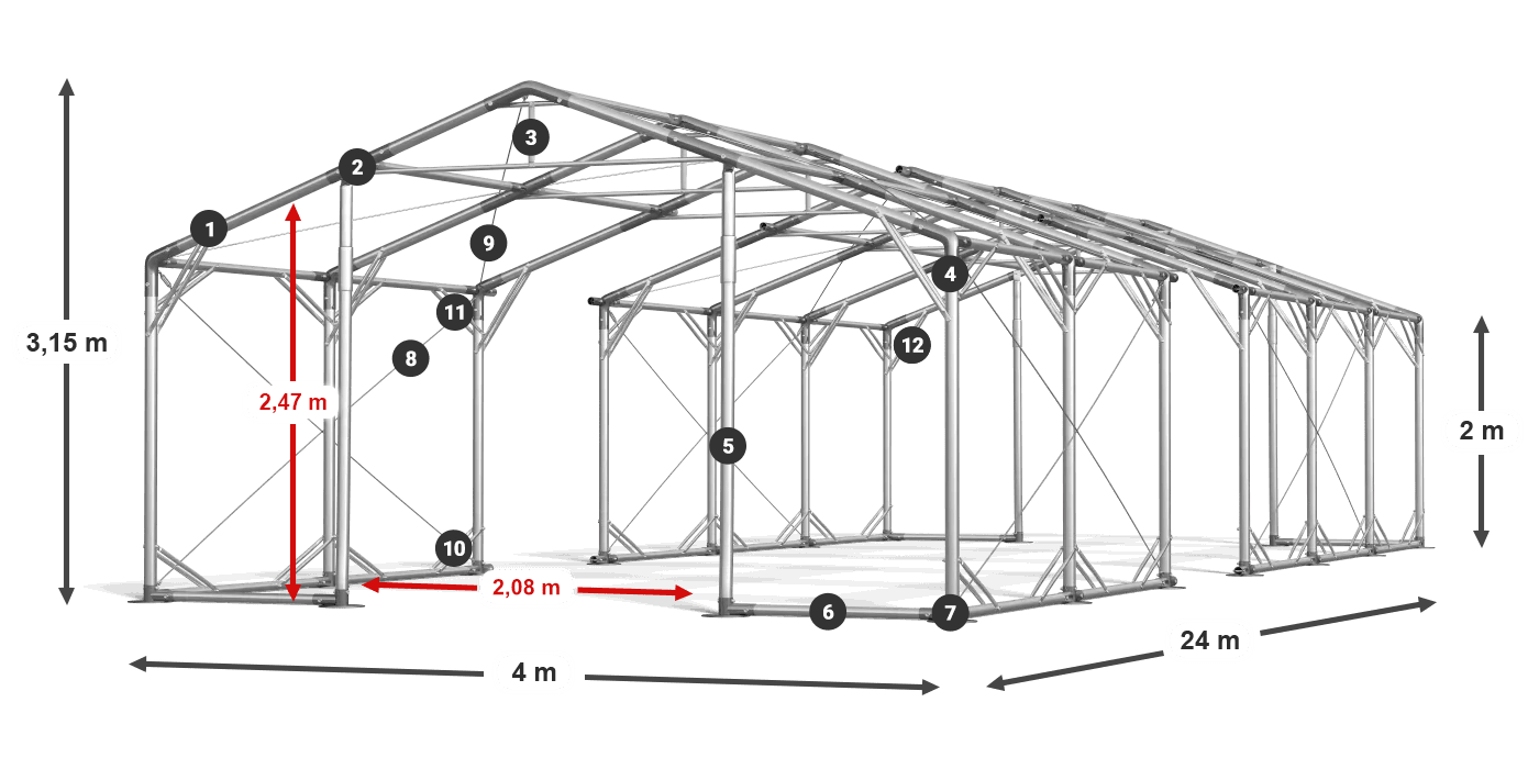 POLAR PLUS légende 2m