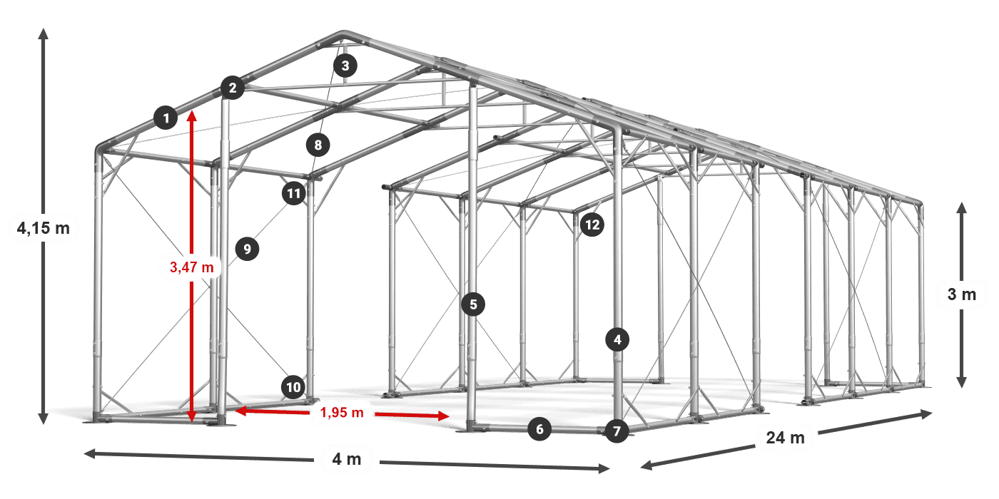 POLAR légende 2.5m-4m