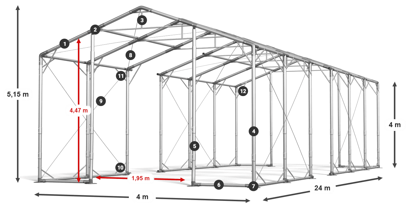 POLAR légende 2.5m-4m
