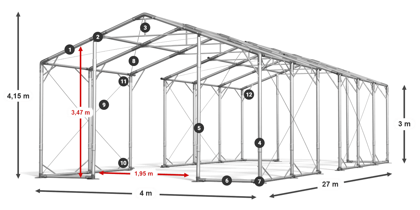 POLAR légende 2.5m-4m