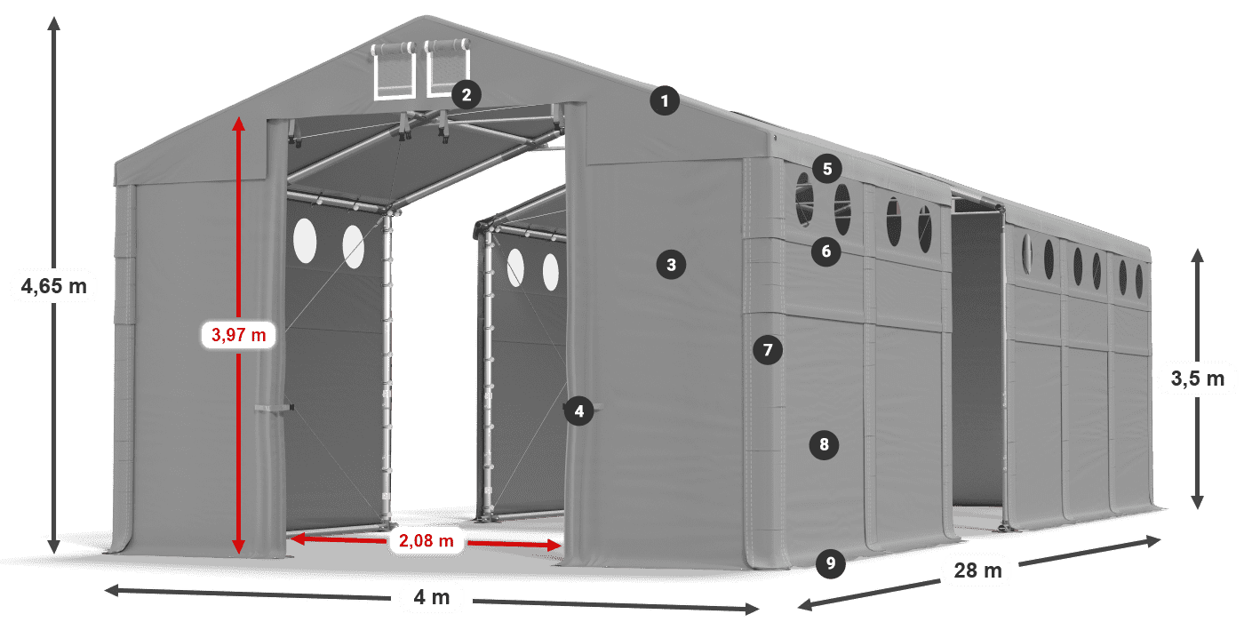 MFRO 620 PVC légende 3,5m