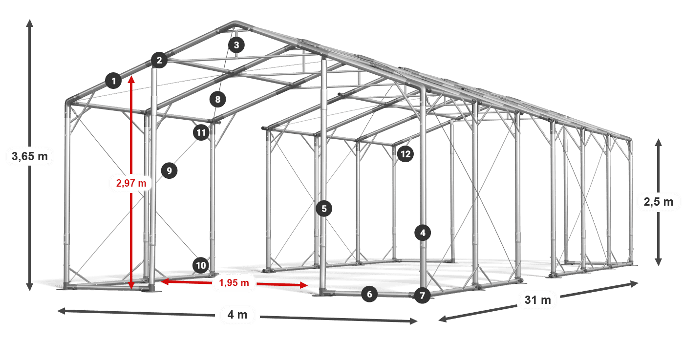 POLAR légende 2.5m-4m