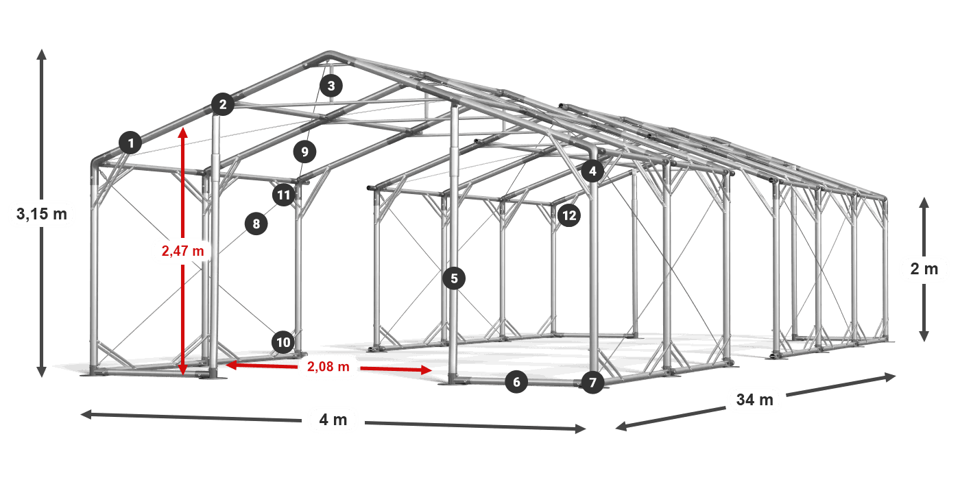 POLAR PLUS légende 2m