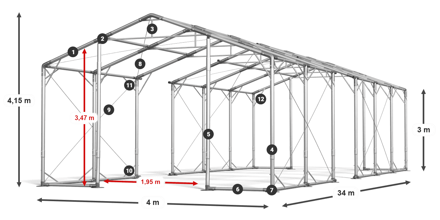 POLAR légende 2.5m-4m