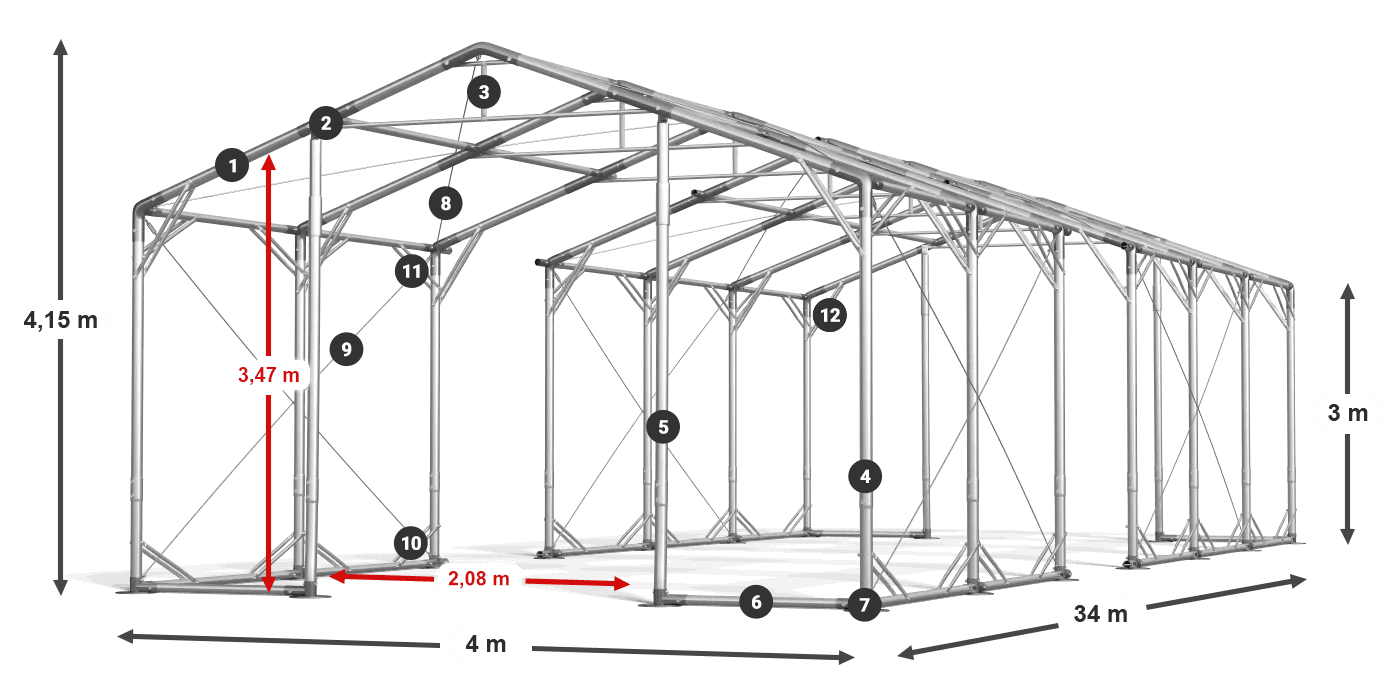 POLAR PLUS légende 2.5m-4m