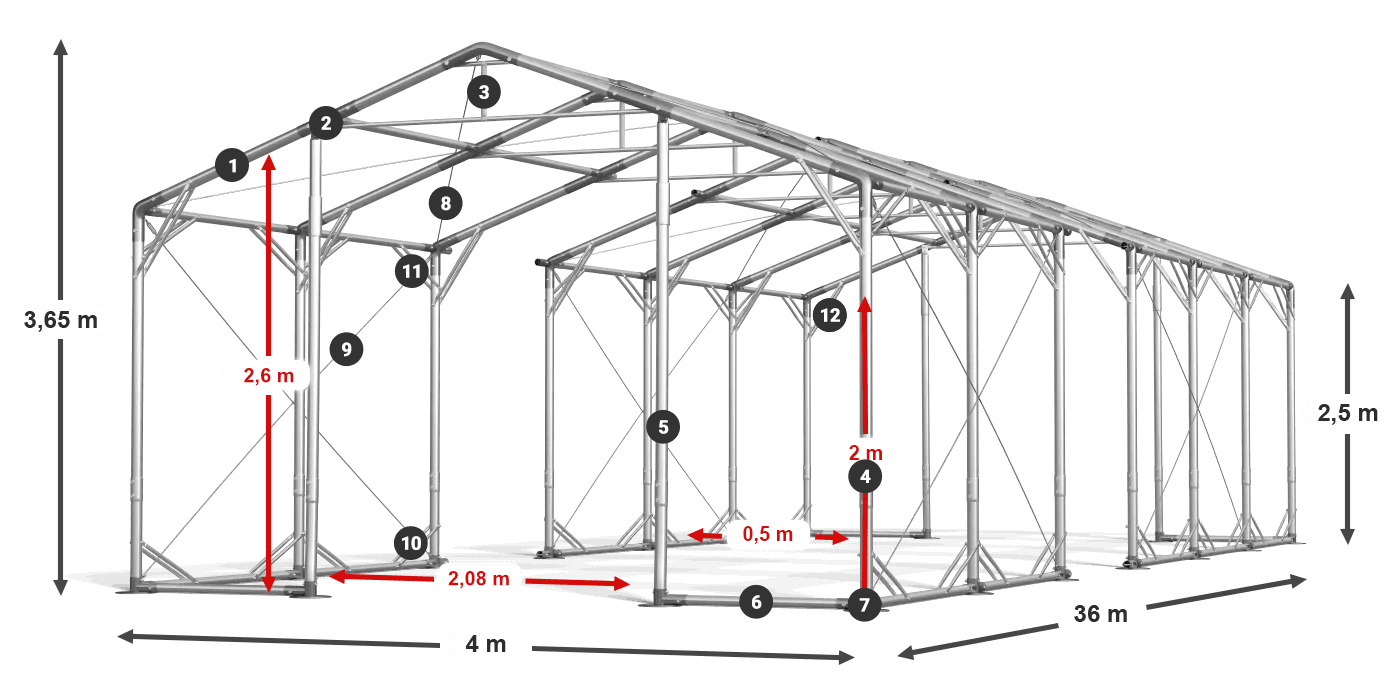 POLAR PLUS légende 2.5m-4m