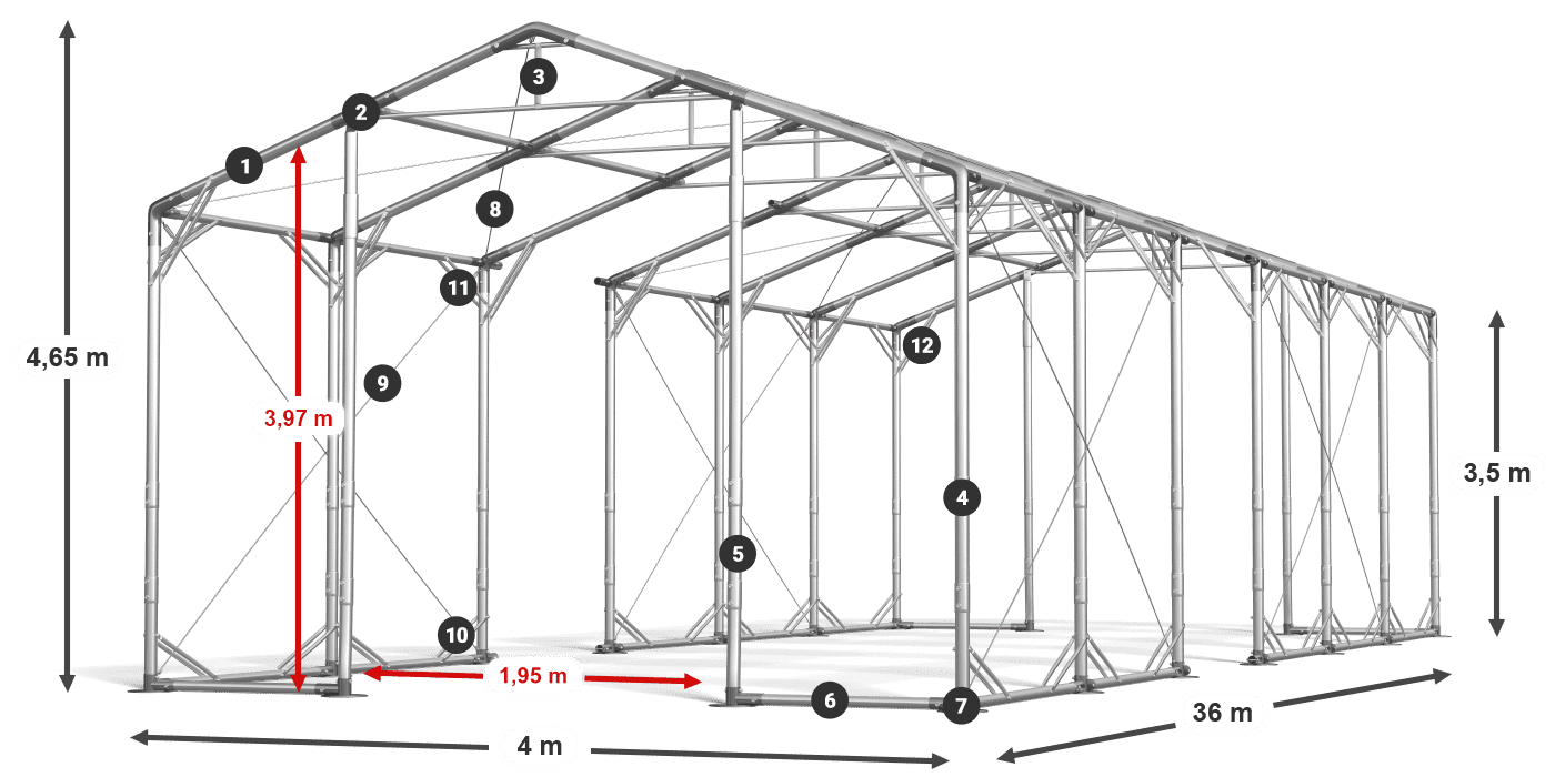 POLAR PLUS légende 2.5m-4m