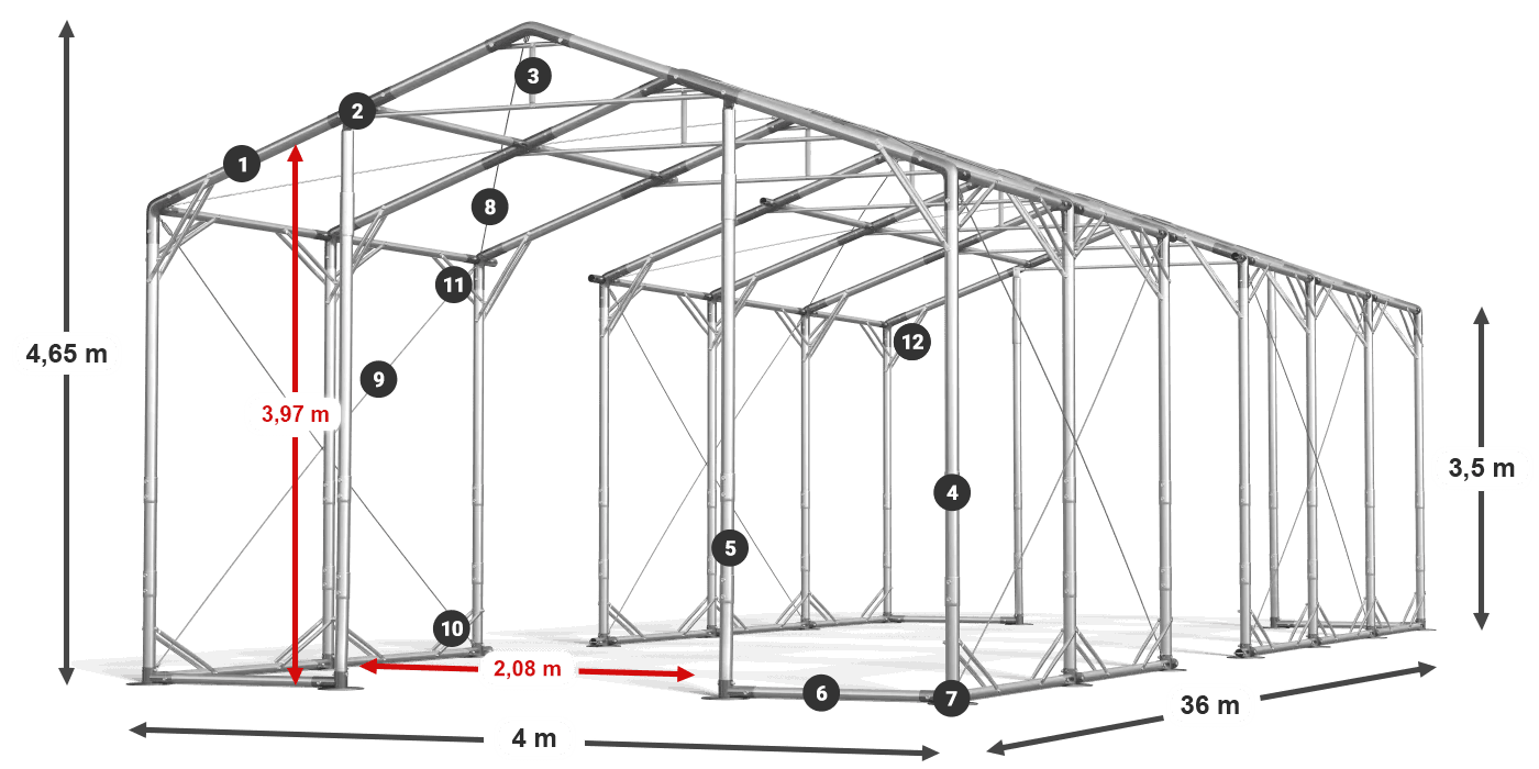 POLAR PLUS légende 2.5m-4m
